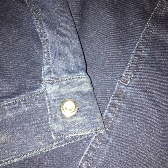 NWT Quaker Factory Jean Jacket So unique - Picture 5 of 8